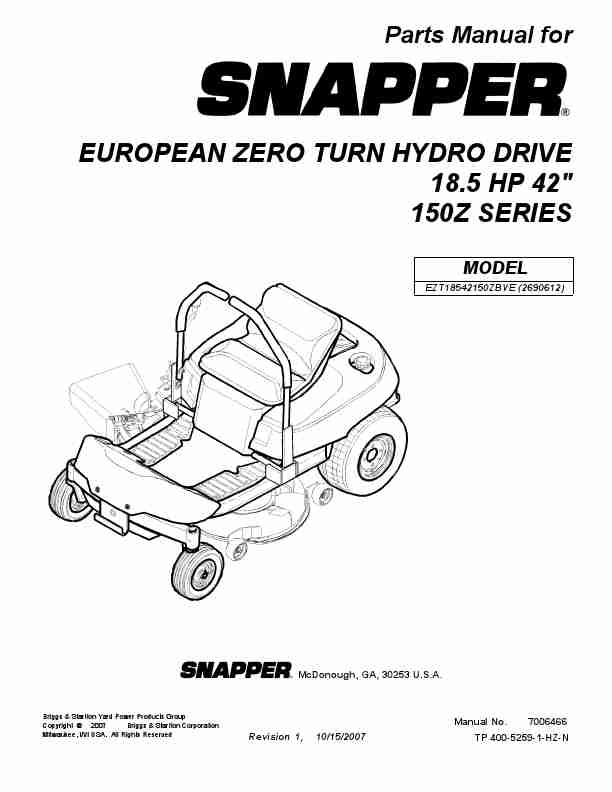 Snapper Lawn Mower EZT18542150ZBVE-page_pdf